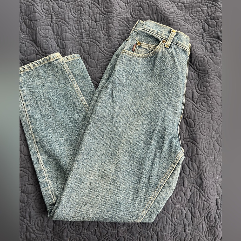 Vintage Lee Riders jeans.  Size 14 medium.  Tapered leg.